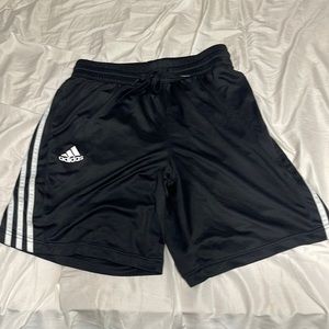 Adidas Black Shorts 1 with no pockets